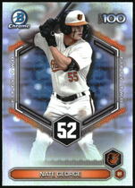 2026 Bowman Chrome Bowman Scouts Top 100 #BTP-52 Nate George