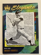 2022 Panini Diamond Kings Elegance #E-2 Mickey Mantle