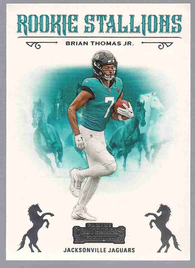 メイソン マウント Panini Contenders ルーキー 鑑定済 レア！ Brian Robinson Jr. Washington Commanders Autographed 2022